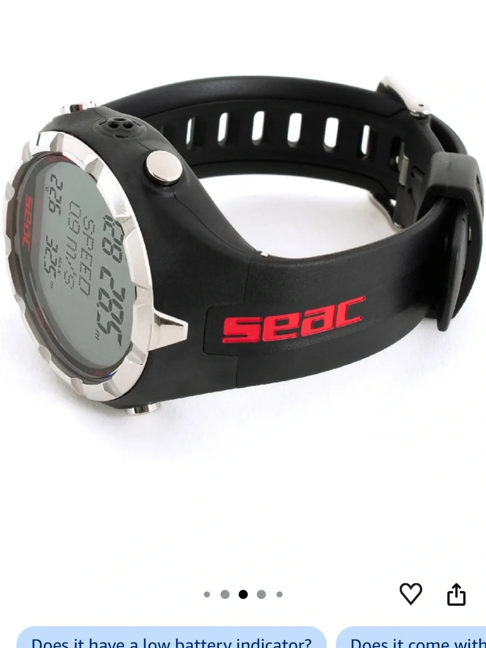 NWT SEAC Apnea Freediving Computer with Log and Real Time Data